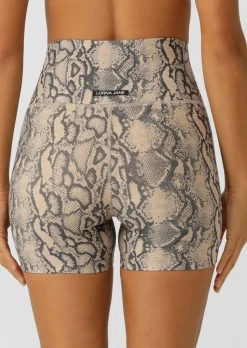 Lorna Jane Soft Serpentine 12cm Bike Shorts SoftSerpentinePrint Discount