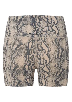 Lorna Jane Soft Serpentine 12cm Bike Shorts SoftSerpentinePrint Discount