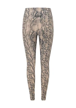 Lorna Jane Soft Serpentine No Ride Ankle Biter Leggings SoftSerpentinePrint Outlet