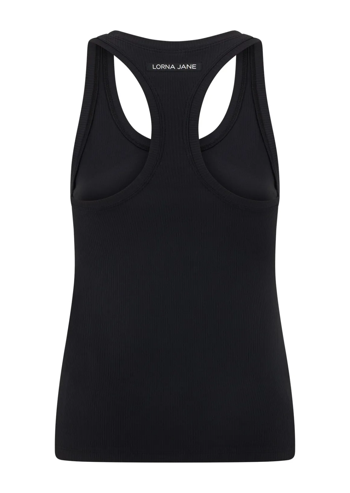 Lorna Jane Speed Circuit Active Rib Tank Black New