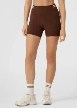 Lorna Jane Stash It All 3 Pocket 14cm Bike Shorts Espresso Sale