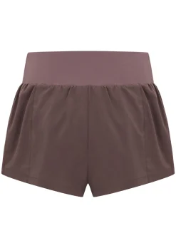 Lorna Jane Stretch & Stride Pocket Run Short Stone Clearance