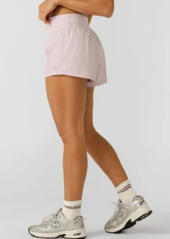 Lorna Jane Stretch & Stride Pocket Run Short PaleOrchidLilac Discount