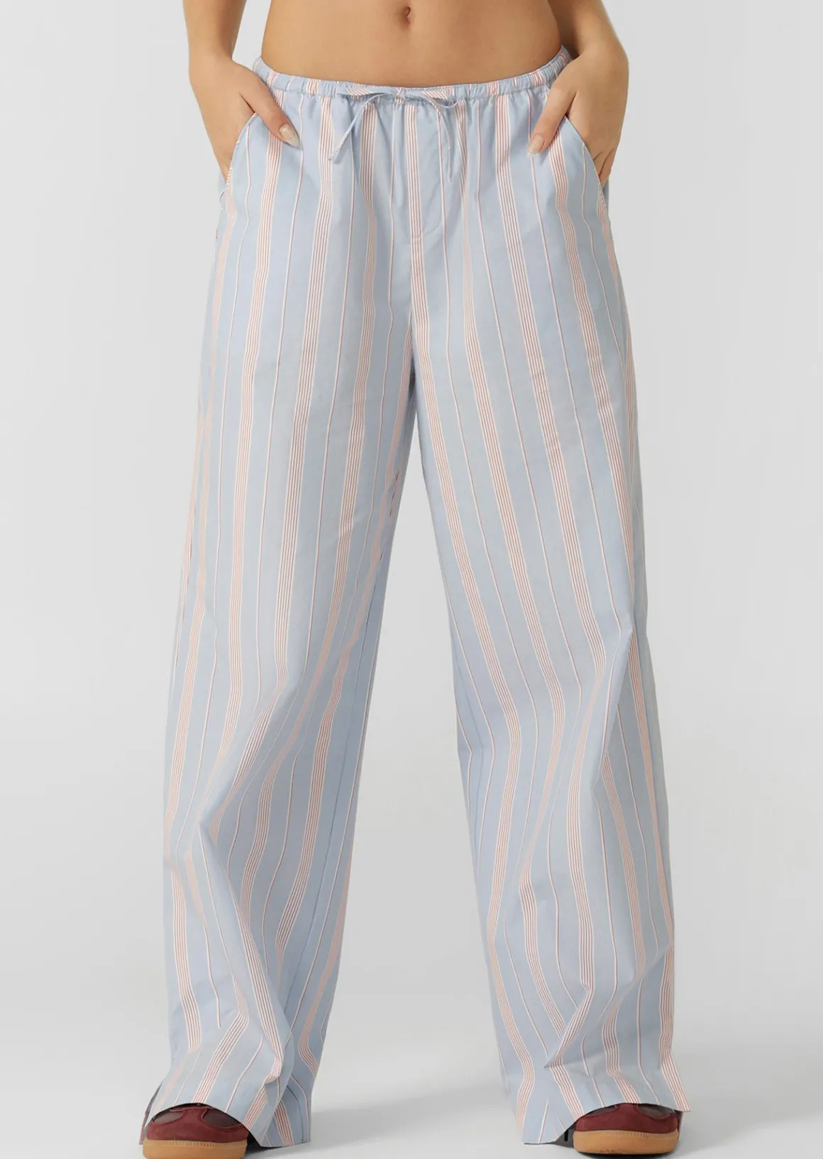 Lorna Jane Stripe Lounge Pants BlueMultiStripe Best