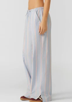 Lorna Jane Stripe Lounge Pants BlueMultiStripe Best