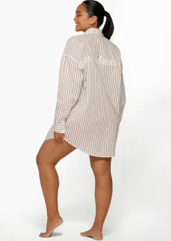 Lorna Jane Summer Holiday Overswim Shirt SummerStripe Discount