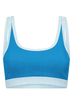 Lorna Jane Summer Hype Swim Bra Cornflower Hot