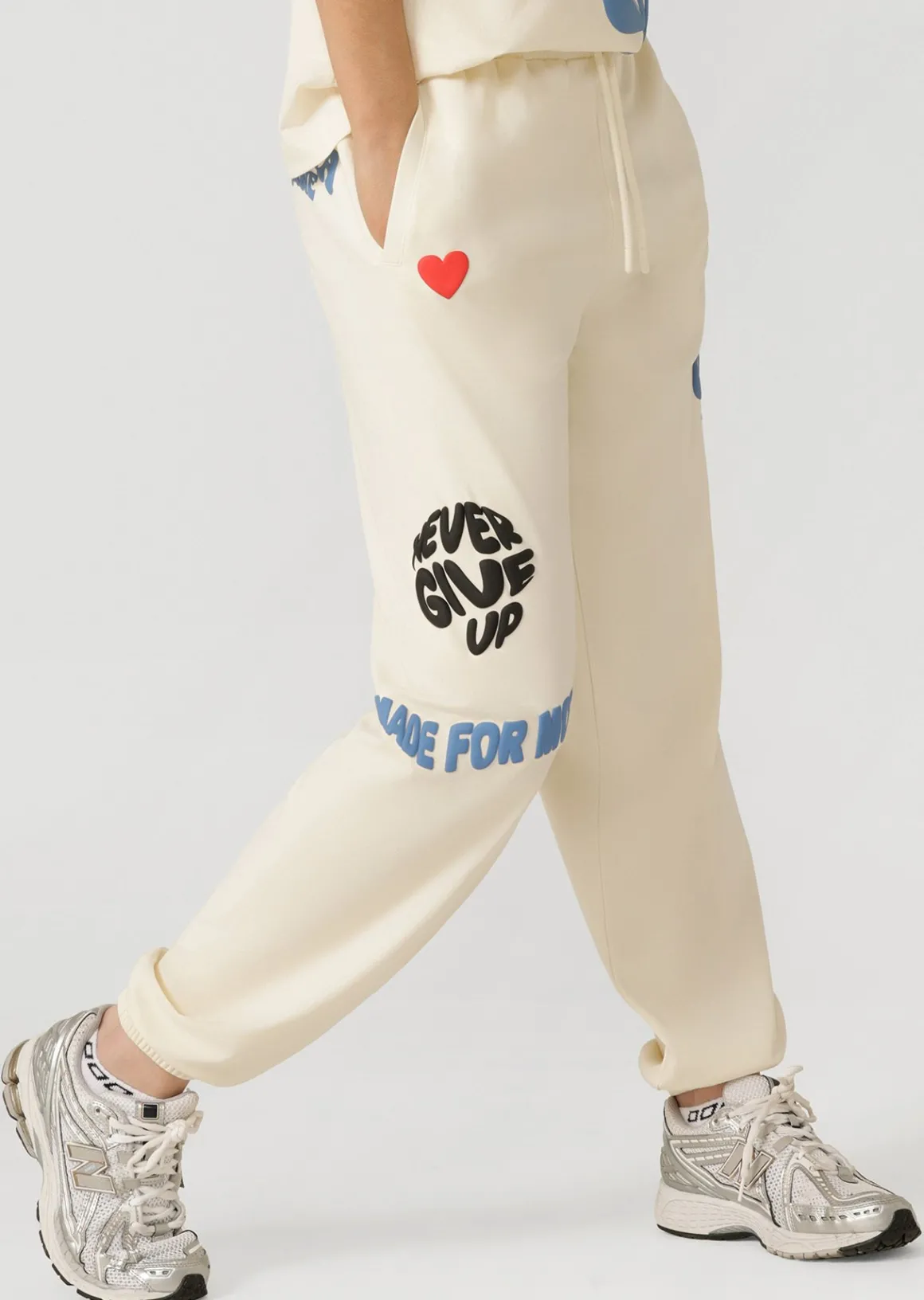 Lorna Jane Summer Track Pant Cream Discount
