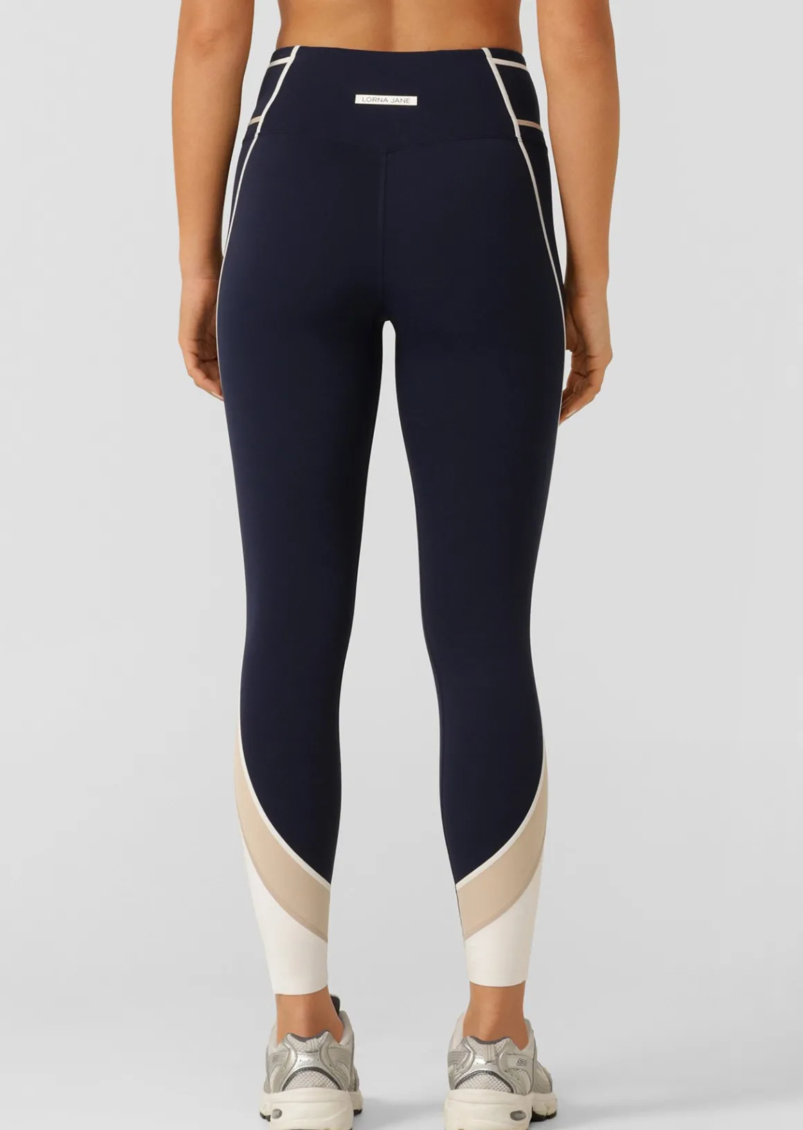 Lorna Jane Sunrise Circuit Ankle Biter Leggings FrenchNavy Outlet