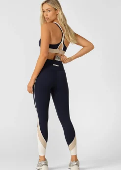 Lorna Jane Sunrise Circuit Ankle Biter Leggings FrenchNavy Outlet