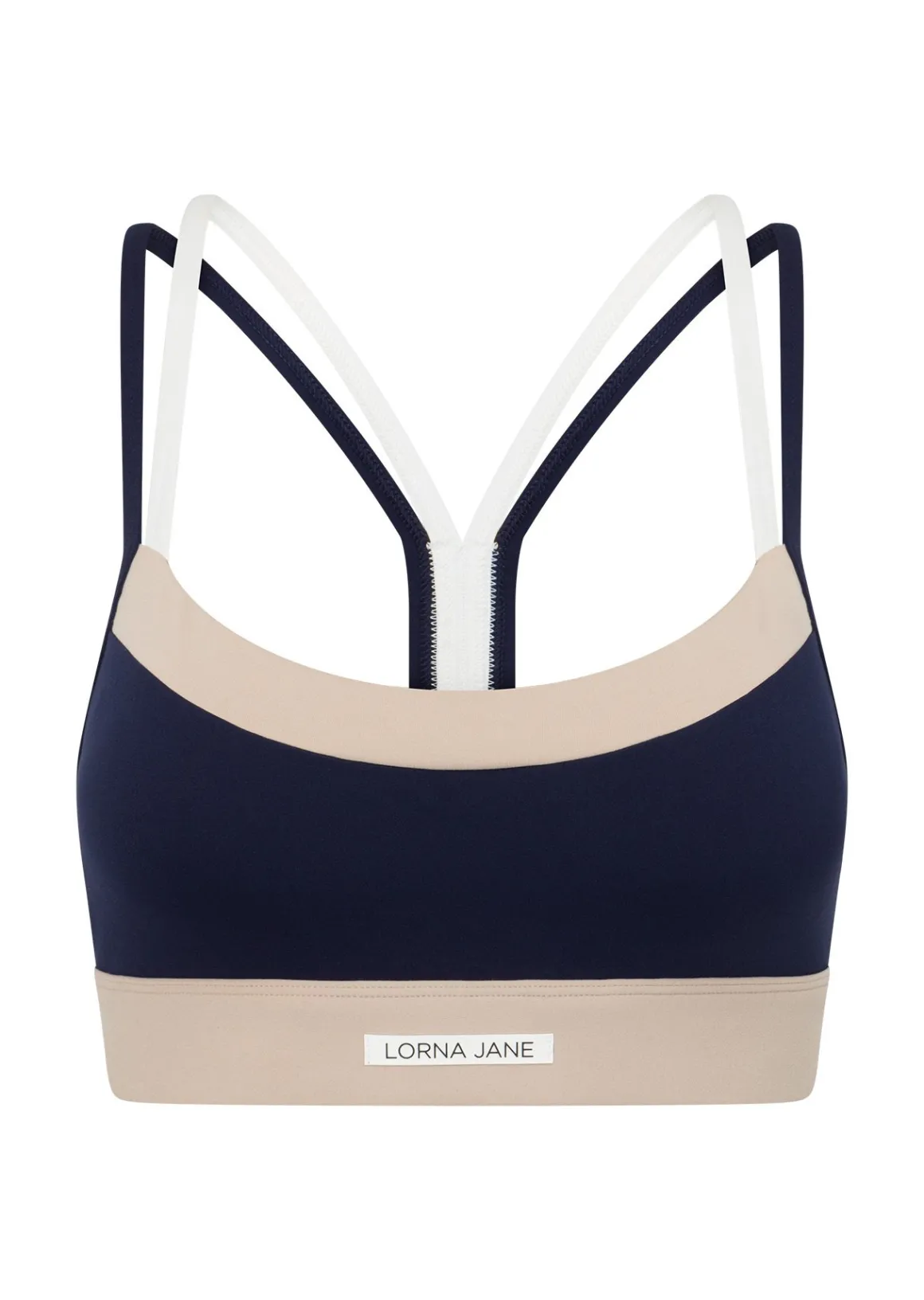 Lorna Jane Sunrise Circuit Sports Bra FrenchNavy Outlet