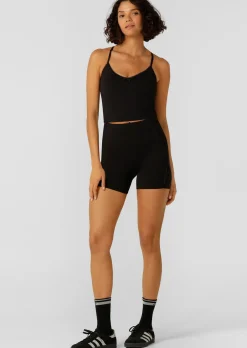 Lorna Jane Sweet Thing Cropped Bra Tank Combo Black Online