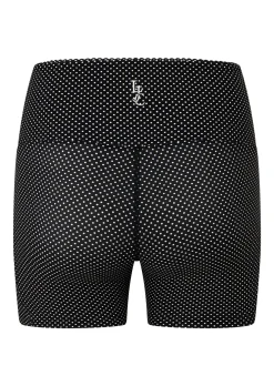 Lorna Jane Sweet Thing Polka Dot No Ride 12cm Bike Shorts MiniDotBlackPrint Outlet