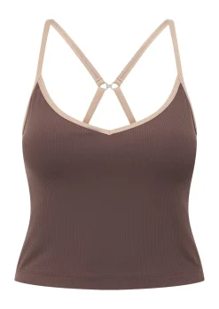 Lorna Jane Sweetheart Tank Bra Combo Stone Best
