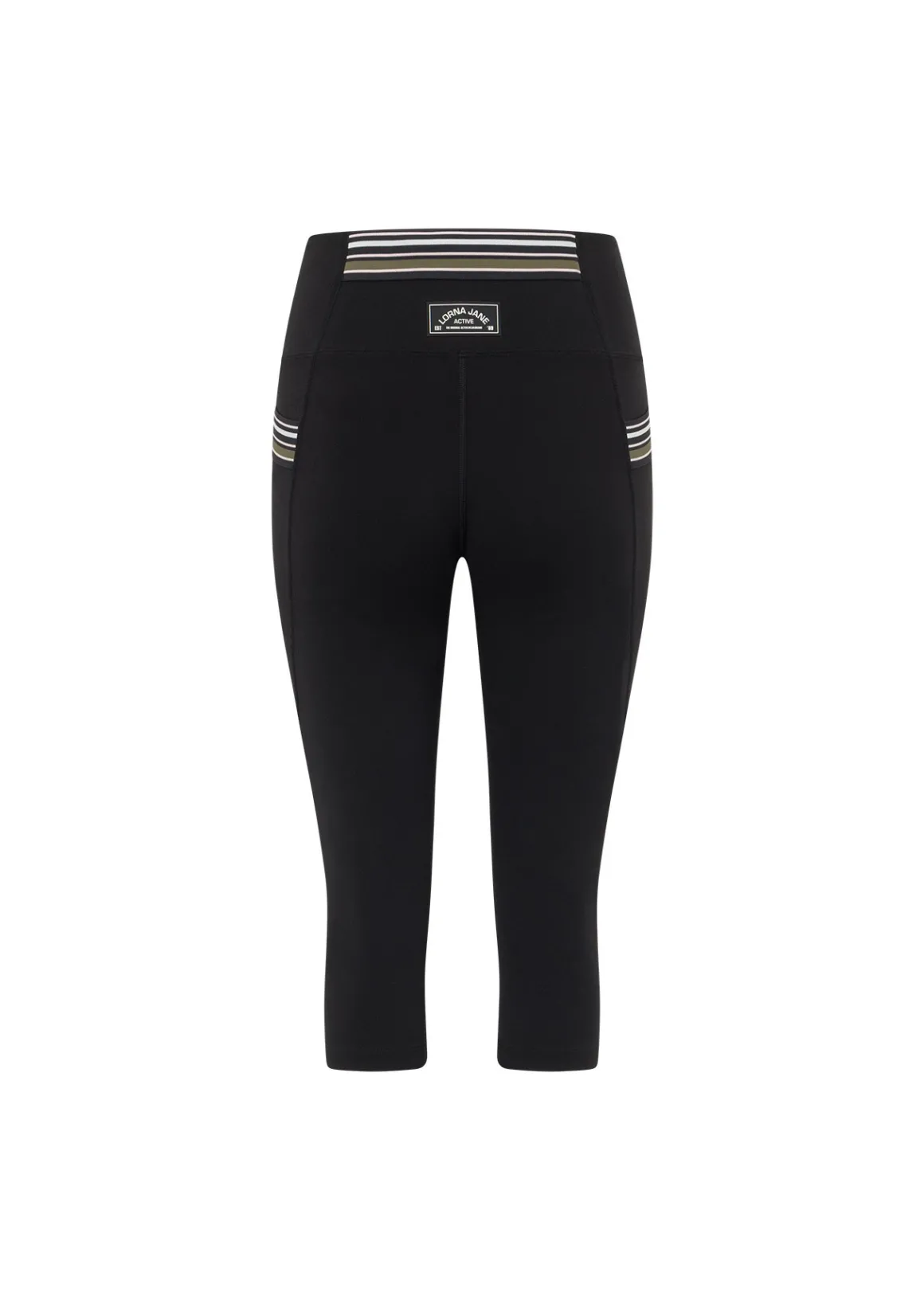 Lorna Jane Swift 3 Pocket 3/4 Leggings Black Online
