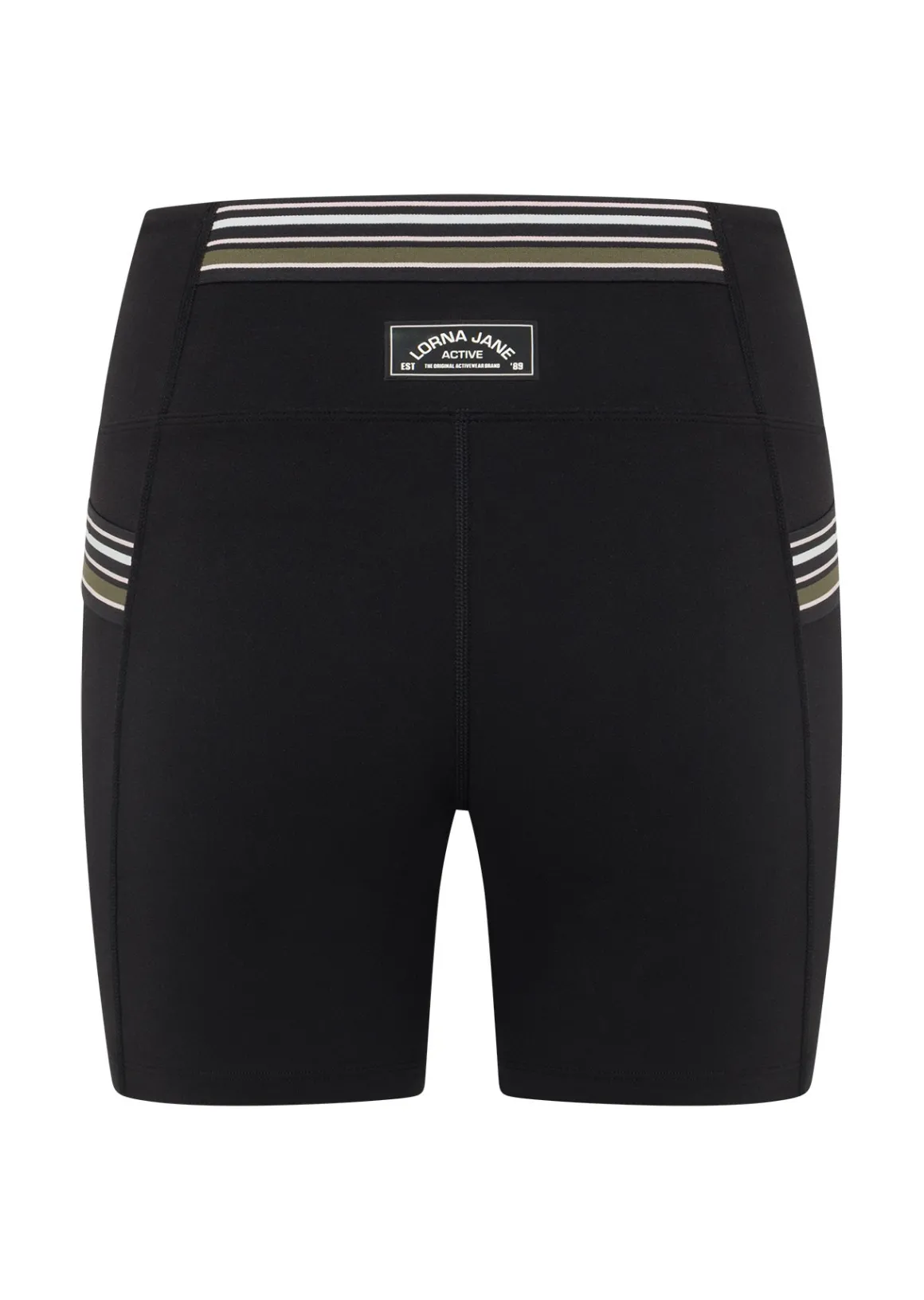 Lorna Jane Swift 3 Pocket 14cm Bike Shorts Black Sale