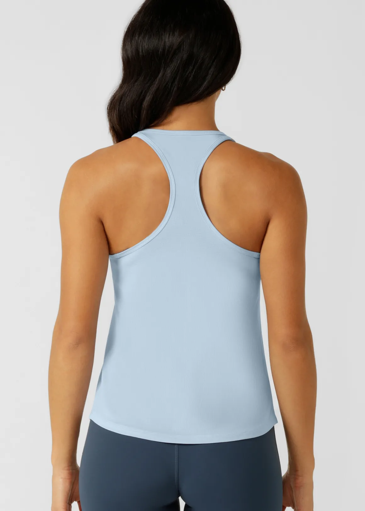 Lorna Jane Take Charge Active Mesh Tank LightMoontide Sale