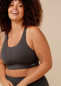 Lorna Jane The Perfect Sports Bra Titanium Outlet