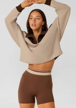 Lorna Jane Tone On Tone 12cm Bike Shorts NeutralMulti Clearance