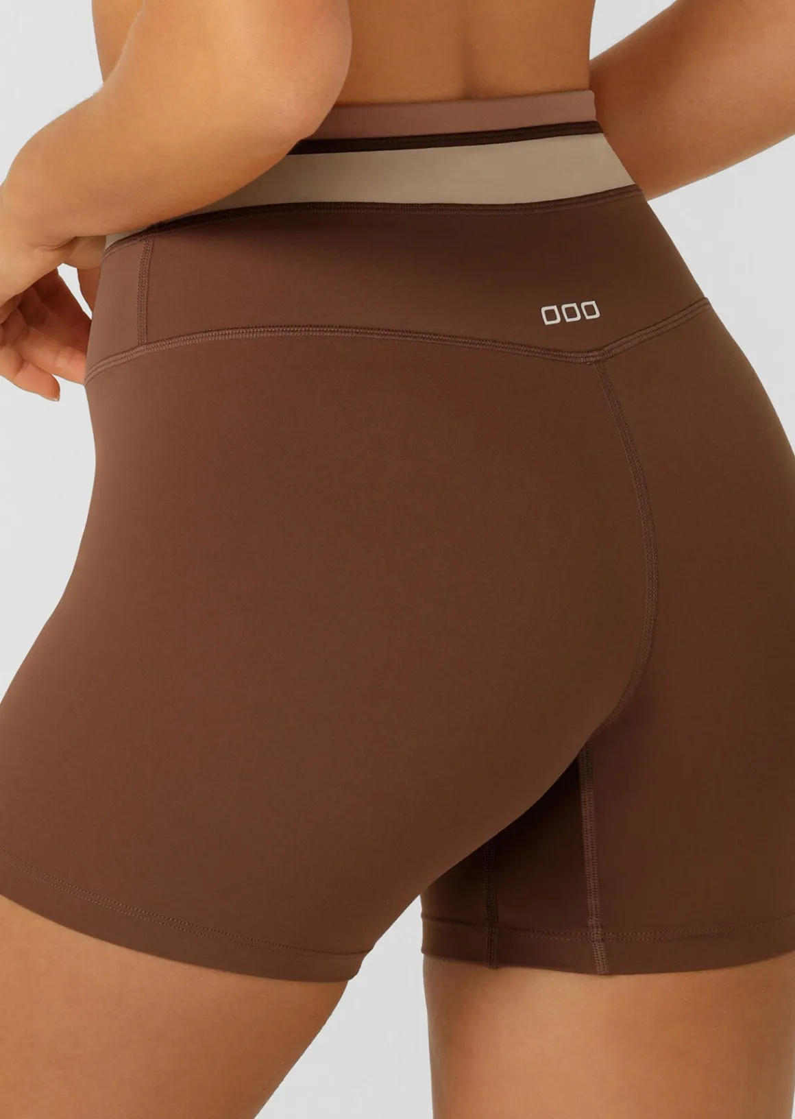 Lorna Jane Tone On Tone 12cm Bike Shorts NeutralMulti Clearance
