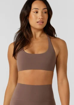 Lorna Jane Total Bliss Sports Bra Stone Hot