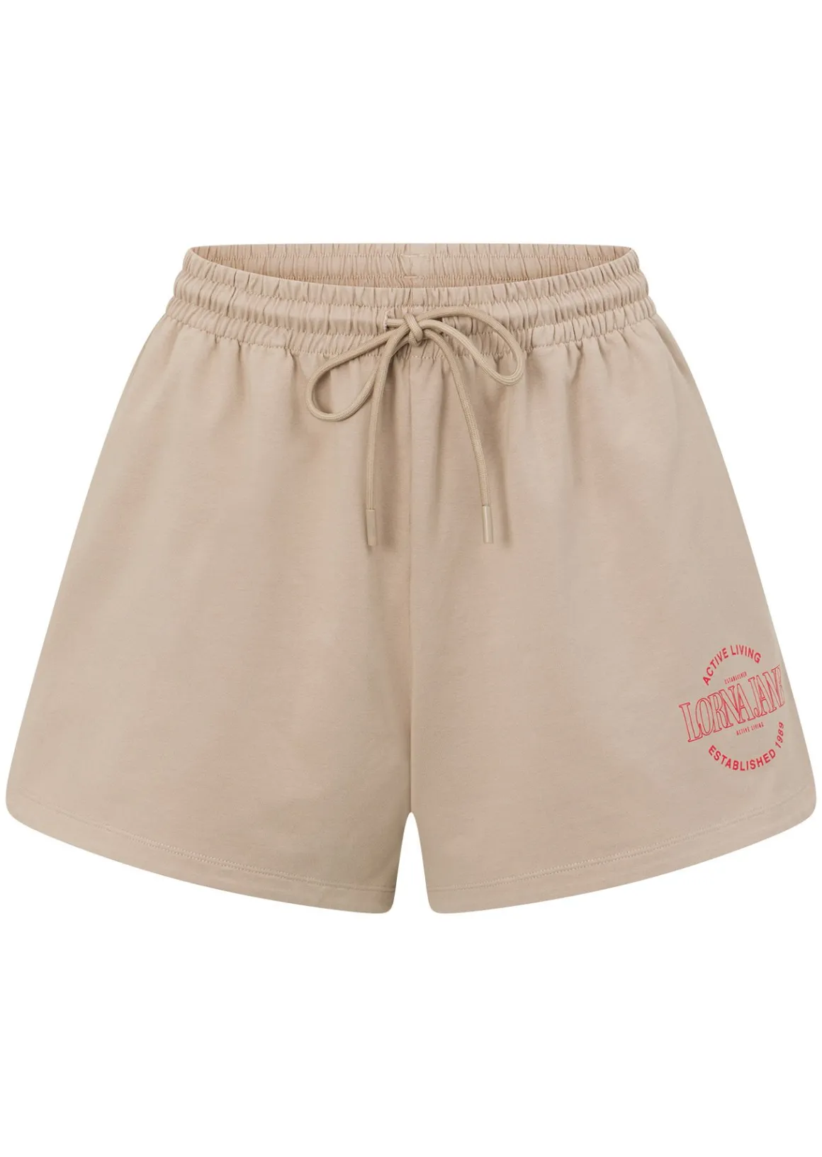 Lorna Jane Ultimate Weekender Shorts Latte New