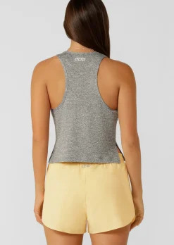 Lorna Jane Unwind Tank GreyMarl New