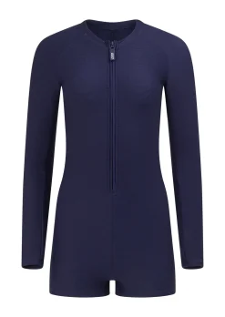 Lorna Jane Watersport Rib Recycled Paddle Suit FrenchNavy