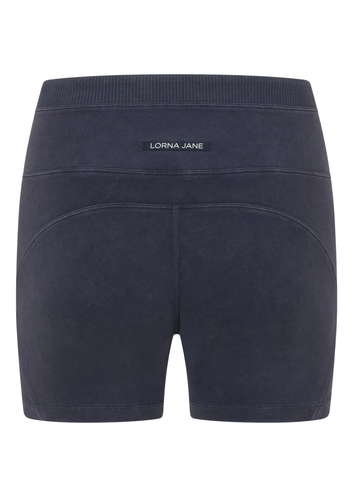 Lorna Jane Weekender Washed 12cm Pocket Bike Short WashedMidnightBlue