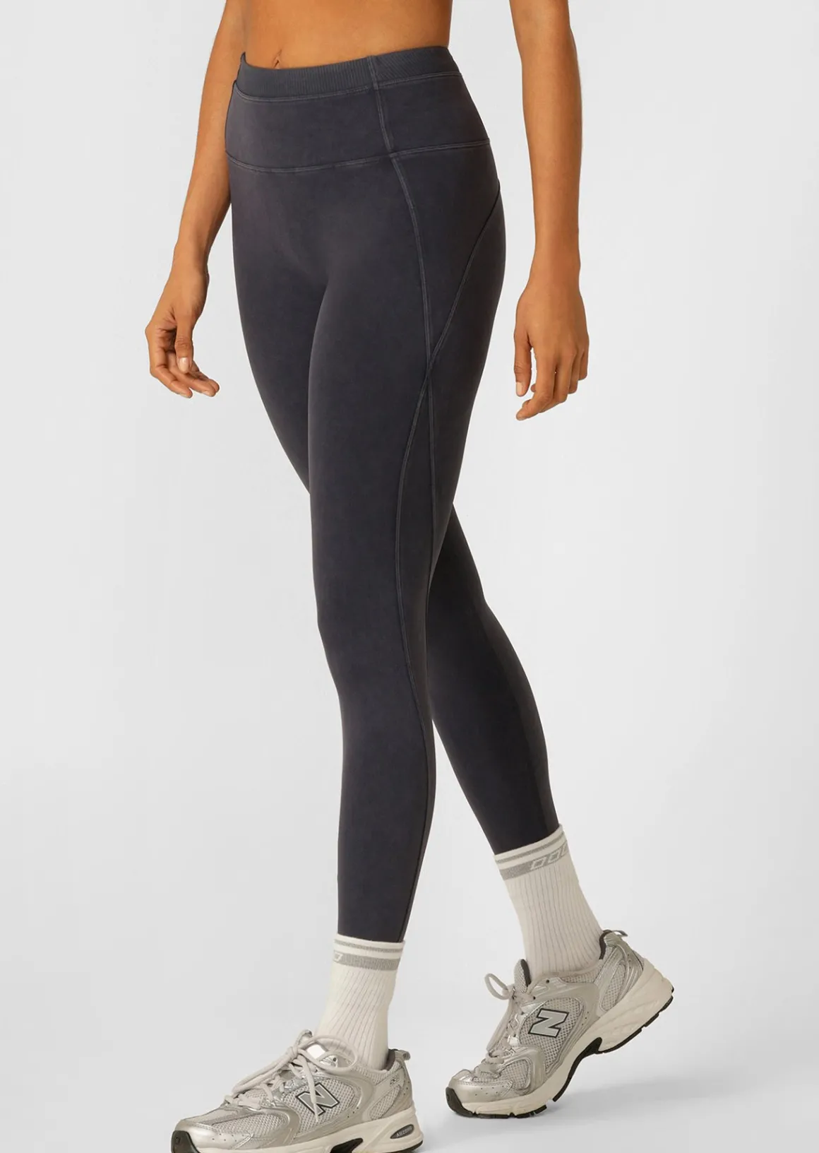 Lorna Jane Weekender Washed Full Length Pocket Leggings WashedMidnightBlue Sale