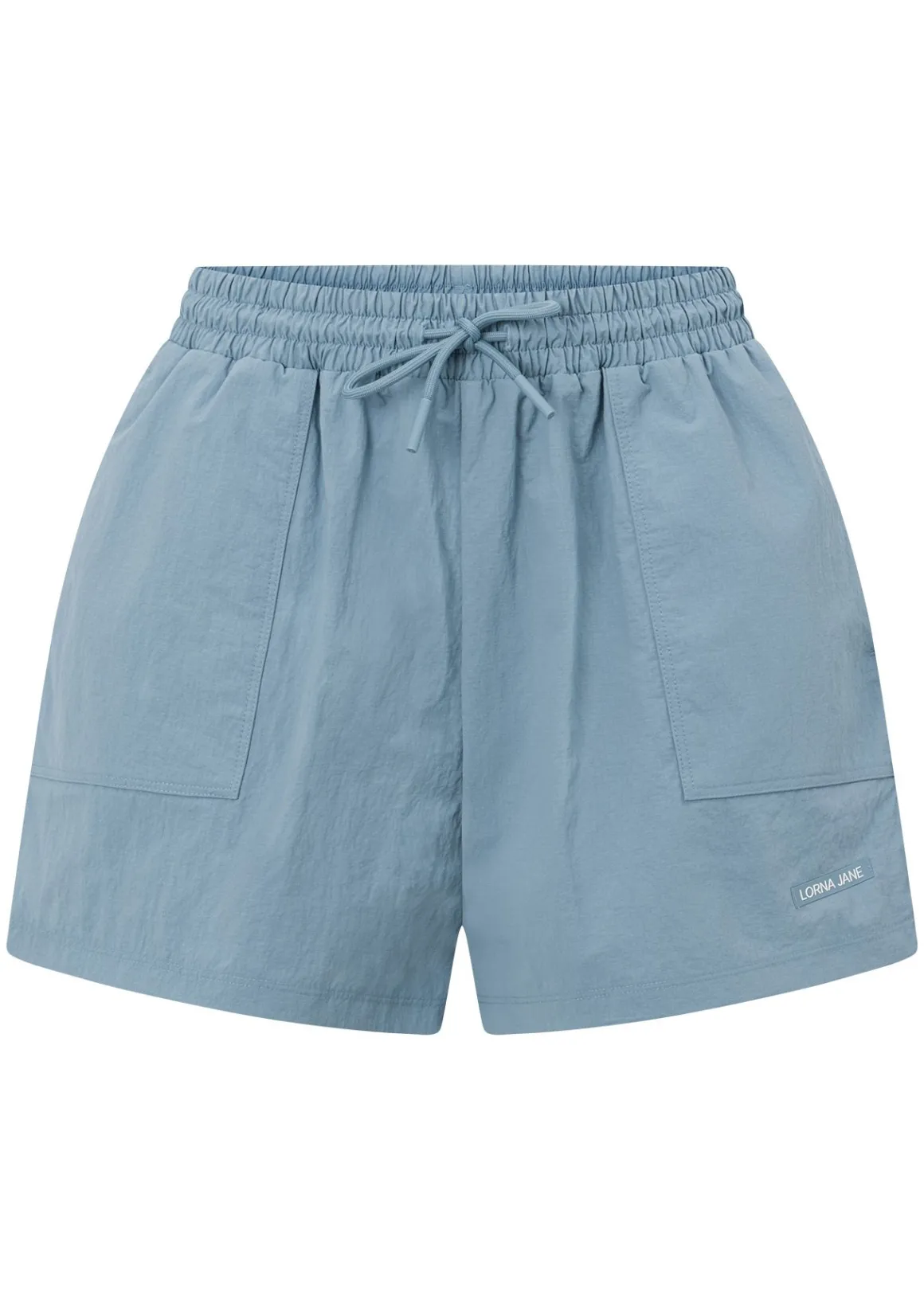 Lorna Jane Weightless Active Shorts WashedOutBlue New