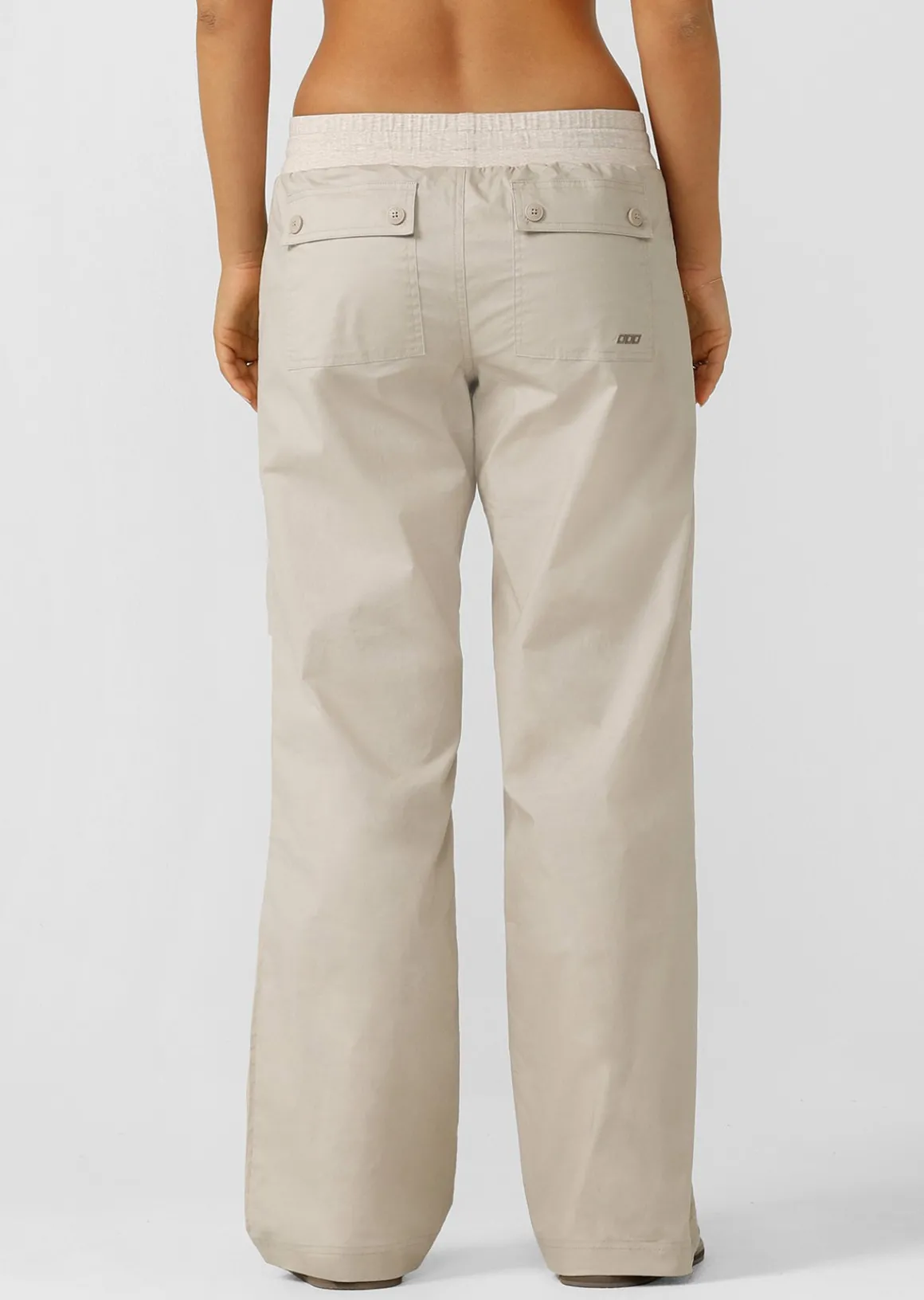 Lorna Jane Wide Leg Flashdance Pant OffWhite