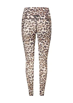 Lorna Jane Wildcat Hi-Fold No Ride Ankle Biter Leggings WildcatPrint Clearance