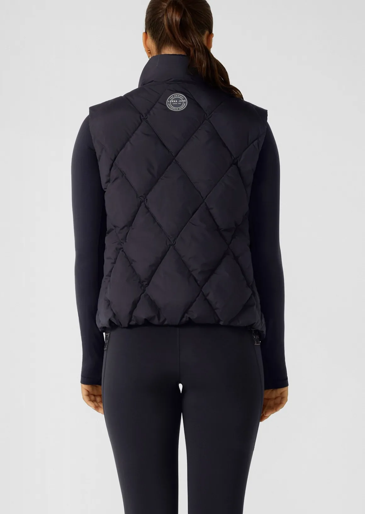 Lorna Jane Winter Warmth Puffer Vest MidnightBlue Discount