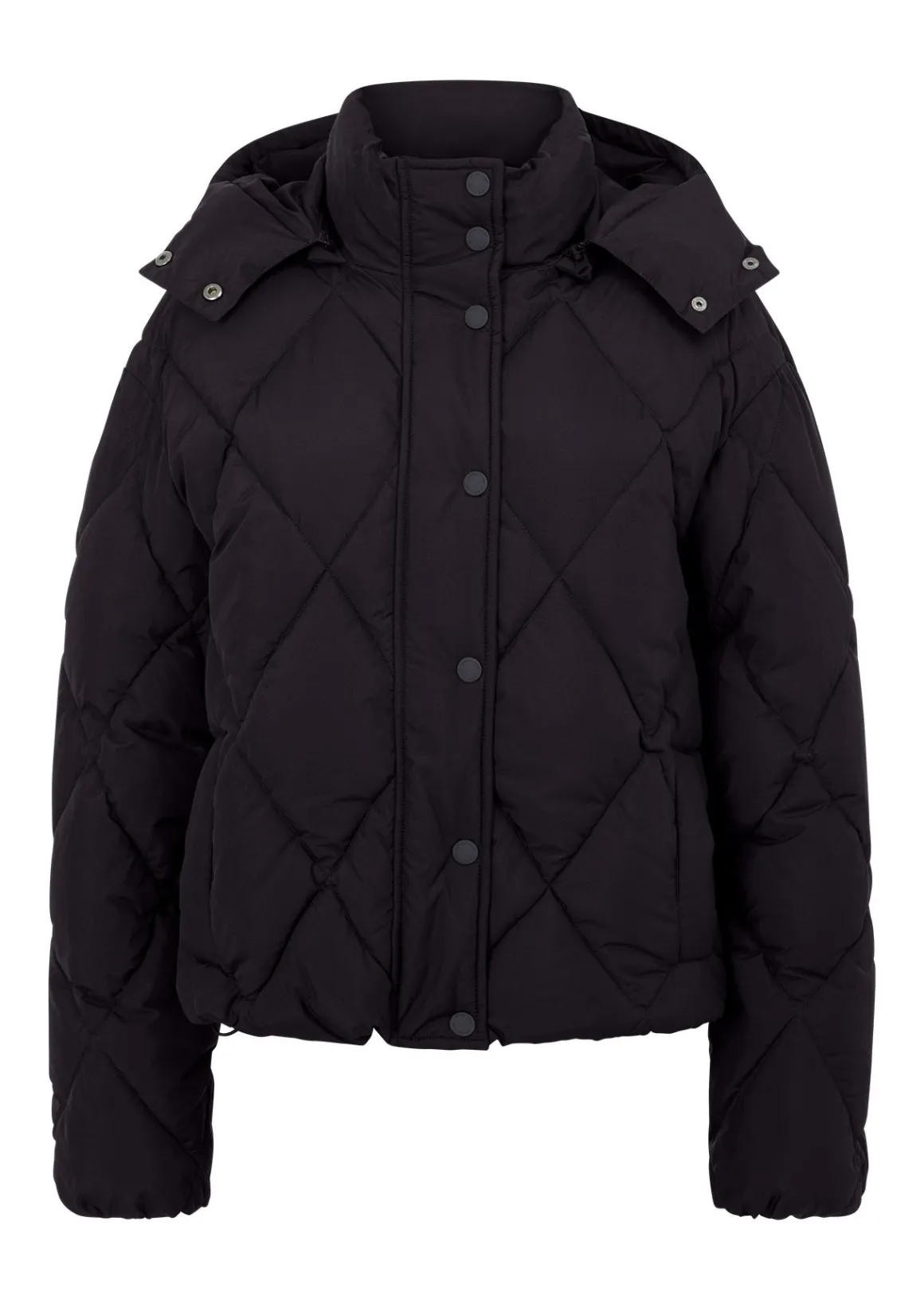 Lorna Jane Winter Warmth Recycled Puffer Jacket MidnightBlue New