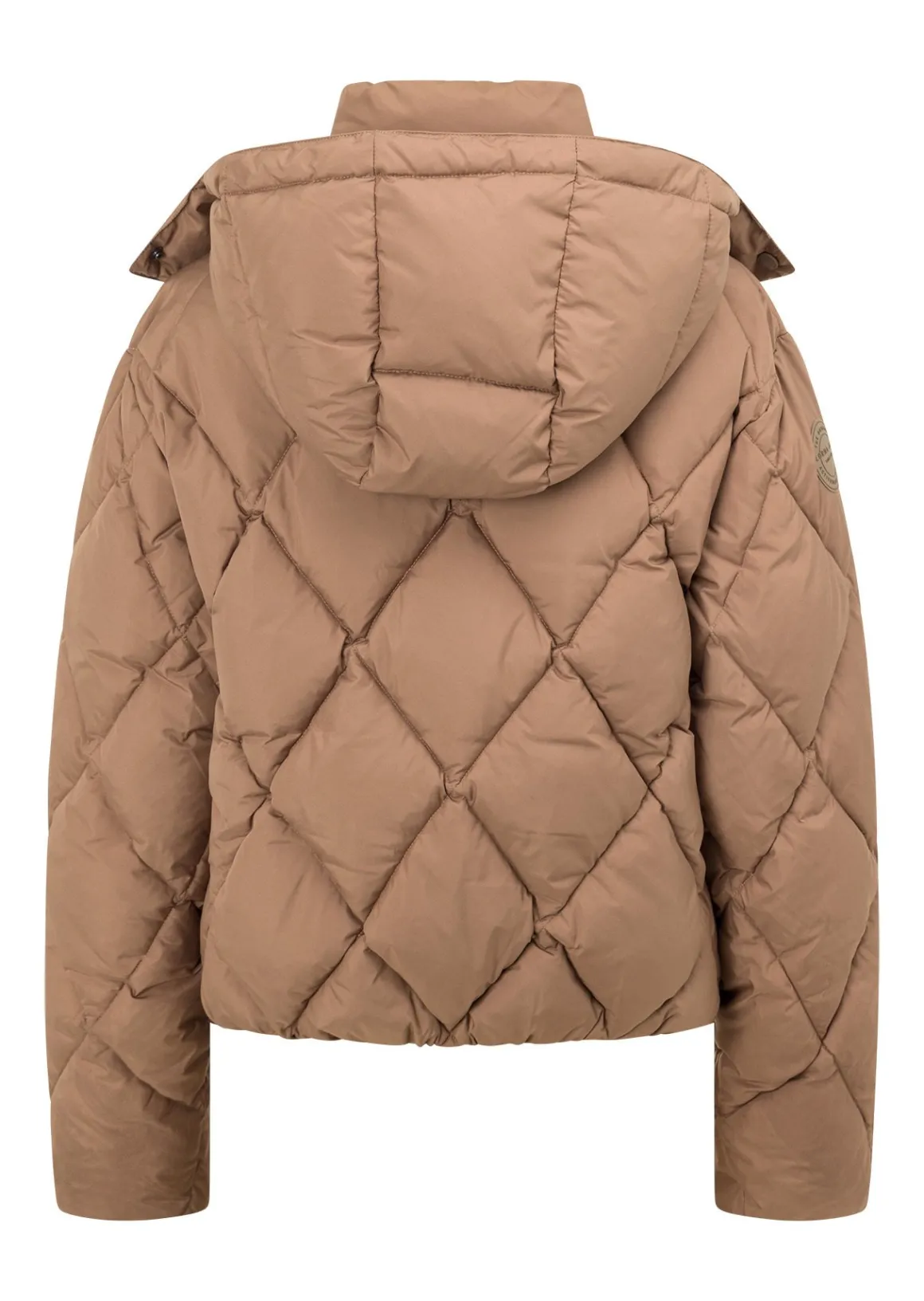 Lorna Jane Winter Warmth Recycled Puffer Jacket Cedar New